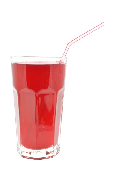 Красный смородиновый сок — стоковое фото