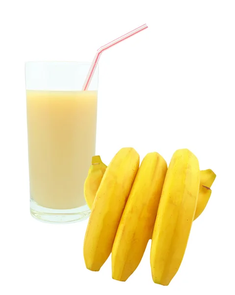 Succo di banana — Foto Stock