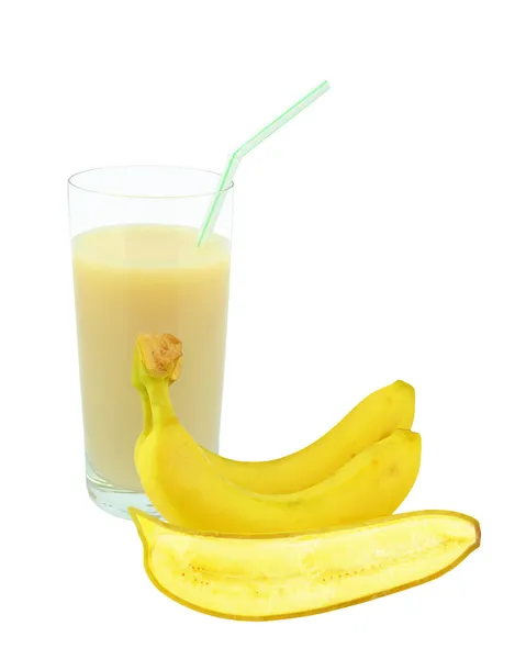 Succo di banana — Foto Stock