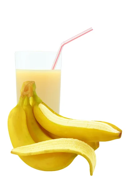 Succo di banana — Foto Stock