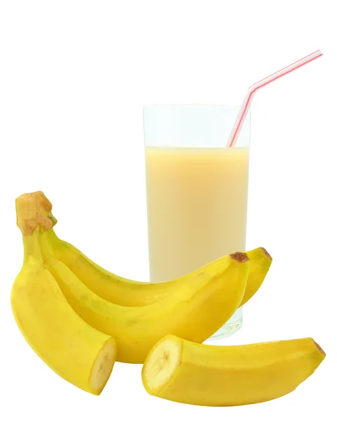 Succo di banana — Foto Stock