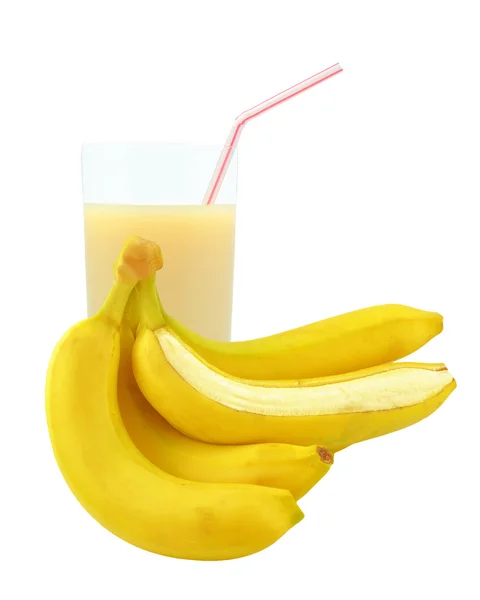 Succo di banana — Foto Stock