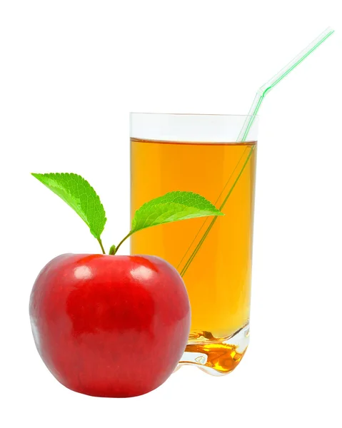 Jugo de manzana — Foto de Stock