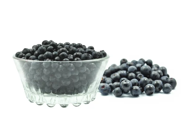 Blueberries in a glass — Stock Photo, Image