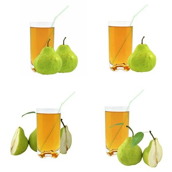 Pear juice — Stock Photo, Image