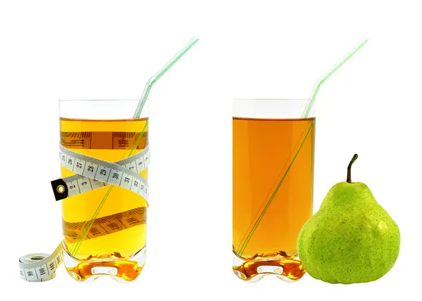 梨汁和米 — 图库照片