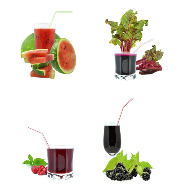 Jus de fruits et légumes — Photo