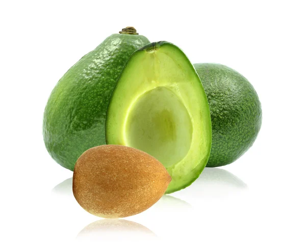 Avocado인터넷 연결을 통해 쇼핑. simle 라인 디자인 일러스트 레이 션 — Foto Stock