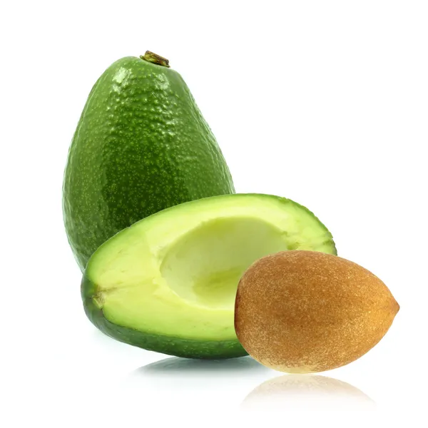 Avocado인터넷 연결을 통해 쇼핑. simle 라인 디자인 일러스트 레이 션 — Foto Stock