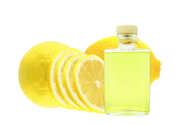 Olej z citronové — Stock fotografie