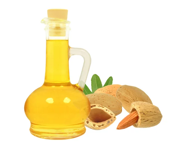 Almond oil — Stock Photo, Image