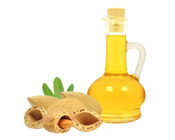 Mandlový olej — Stock fotografie