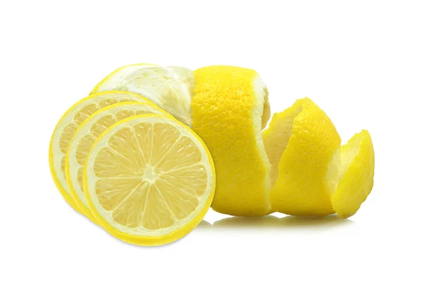 Schale einer Zitrone — Stockfoto