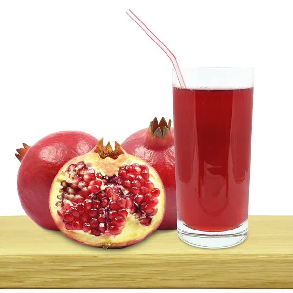 Juice av Granatäpplen — Stockfoto