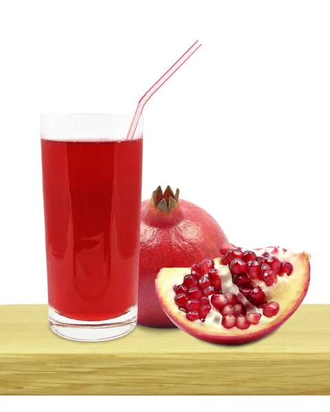 Juice av Granatäpplen — Stockfoto