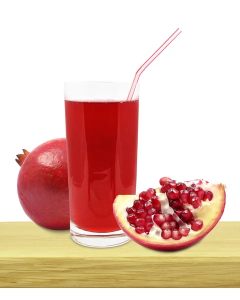 Juice av Granatäpplen — Stockfoto