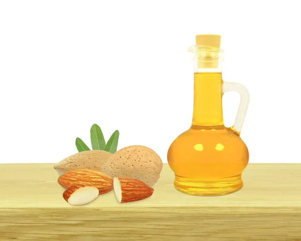 Almond oil — Stock Photo, Image