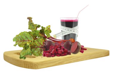 kırmızı pancar suyu ve ölçer