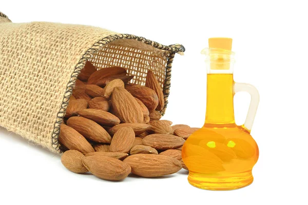 Almond oil — Zdjęcie stockowe