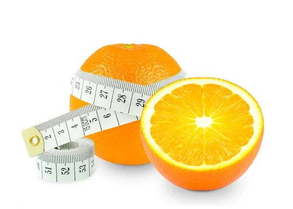 Orange and meter — Stock Photo, Image