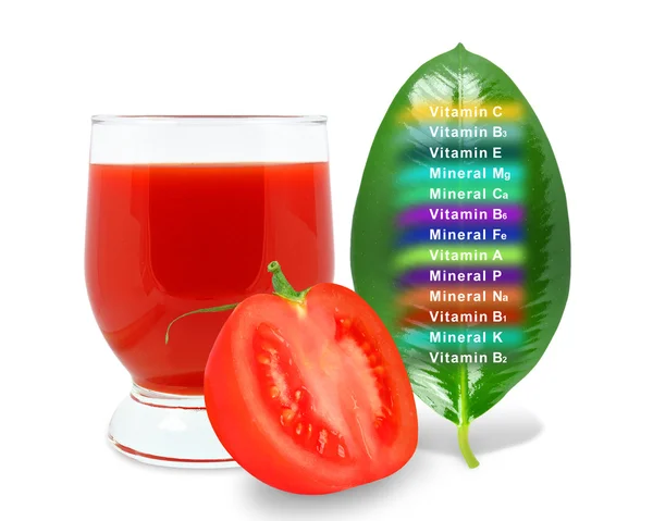 Tomatensap — Stockfoto