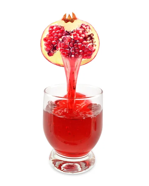 Pomegranate juice — Stock Photo, Image