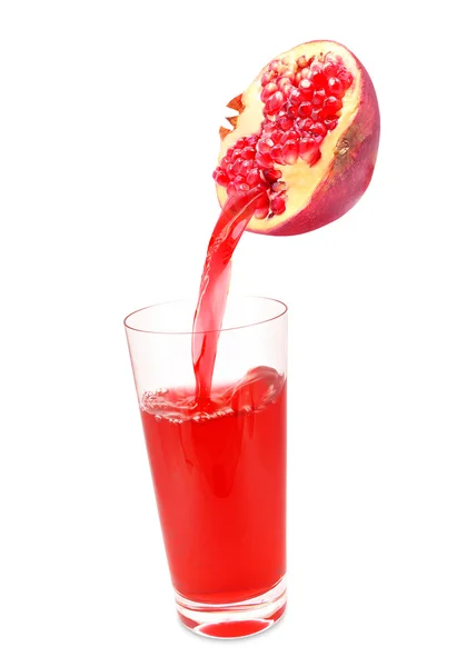 Pomegranate juice — Stock Photo, Image