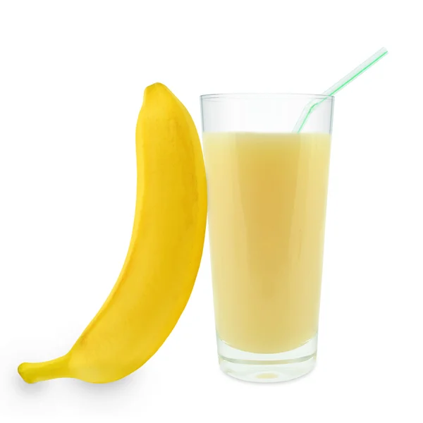 Succo di banana — Foto Stock