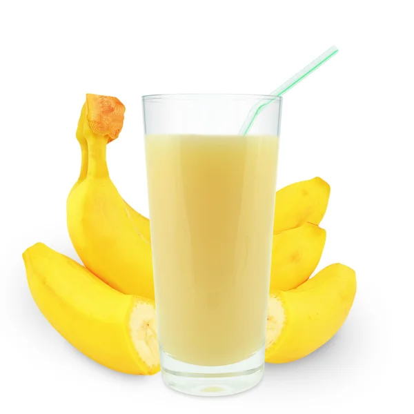 Succo di banana — Foto Stock