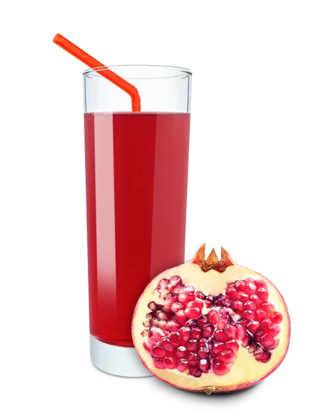 Granatapfelsaft — Stockfoto