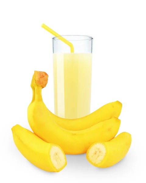 Succo di banana — Foto Stock