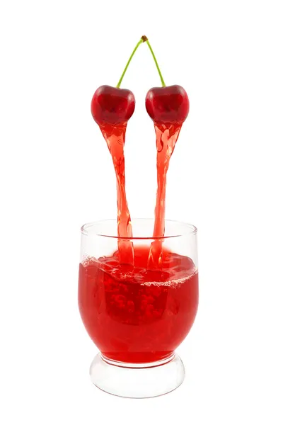 Kirschsaft — Stockfoto