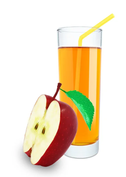 Jugo de manzana — Foto de Stock