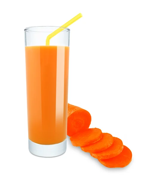 Morotsjuice — Stockfoto