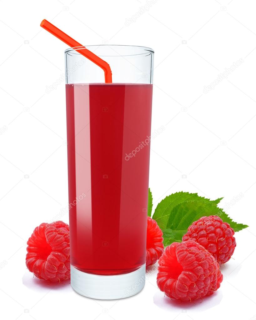 Raspberry juice — Stock Photo © iquazu 43974555