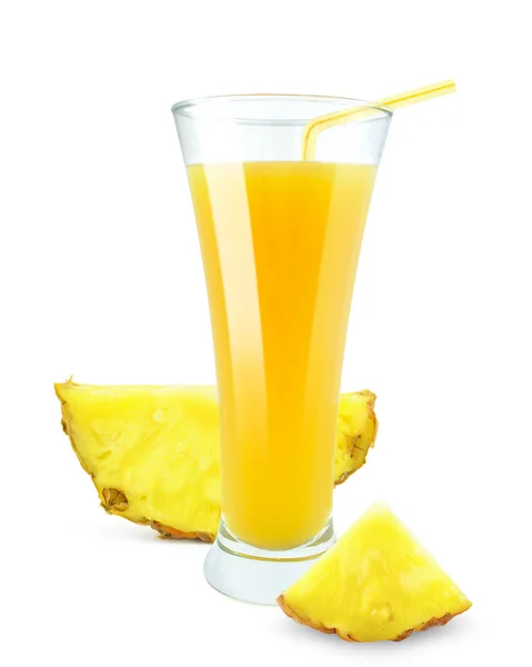 Ananassaft — Stockfoto