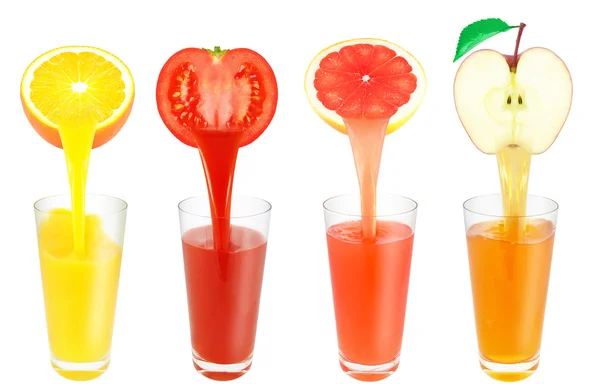 Fruit juices — Stock Photo, Image