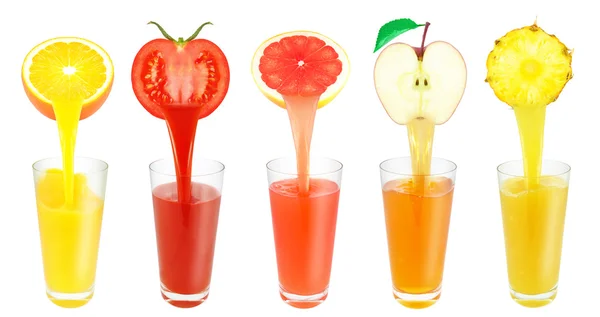 Fruit juices — Stock Photo, Image