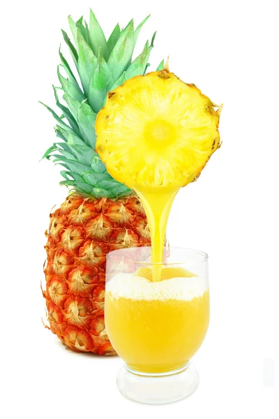 Pineapple juice — Stock Photo, Image