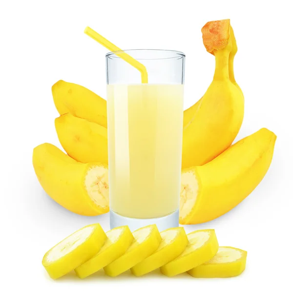 Succo di banana — Foto Stock