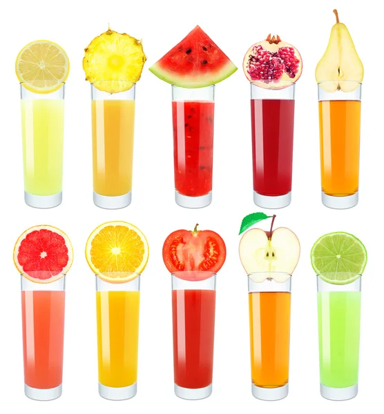 Fruit juices — Stock Photo, Image