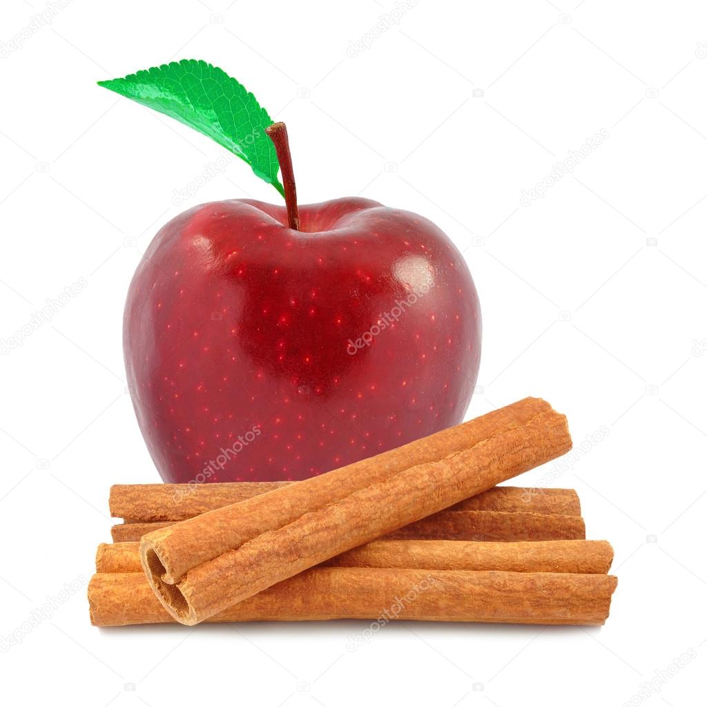 Apple and cinnamon