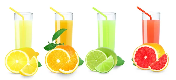 Citrus sappen — Stockfoto