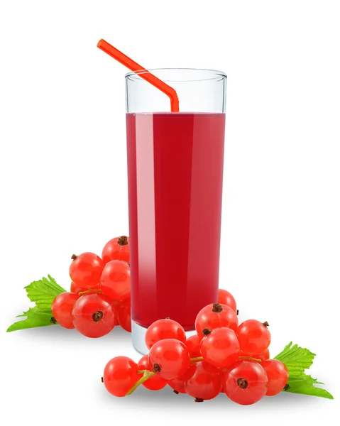 Juice of red currants — Stock Photo, Image