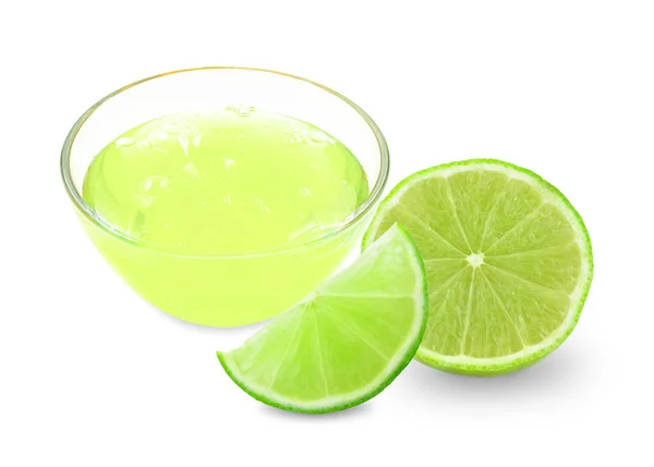 Lime oil — Stock Photo, Image