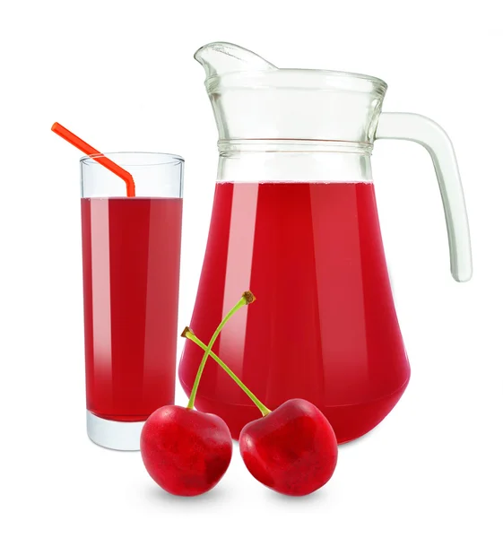 Succo di ciliegia — Foto Stock