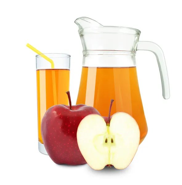 Jugo de manzana — Foto de Stock