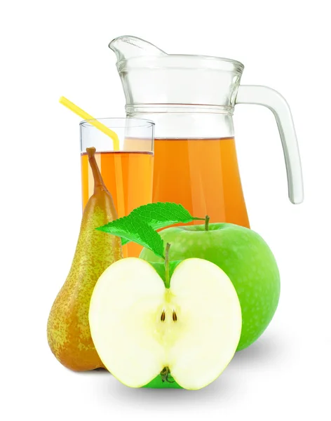 Apple-pear juice — Stock Photo, Image