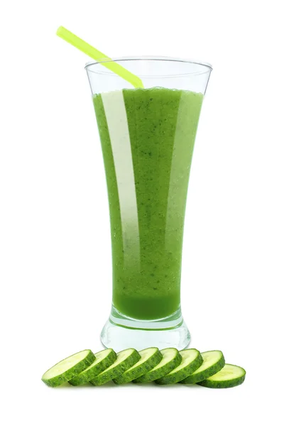 Fresh cucumber cocktail — Stock Photo, Image