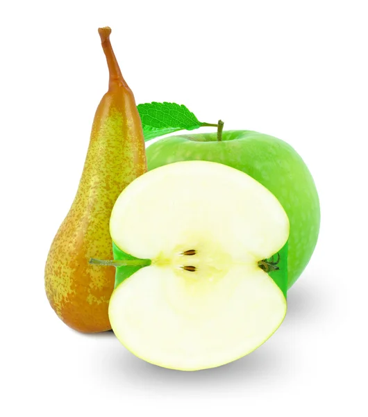 苹果和梨 — 图库照片